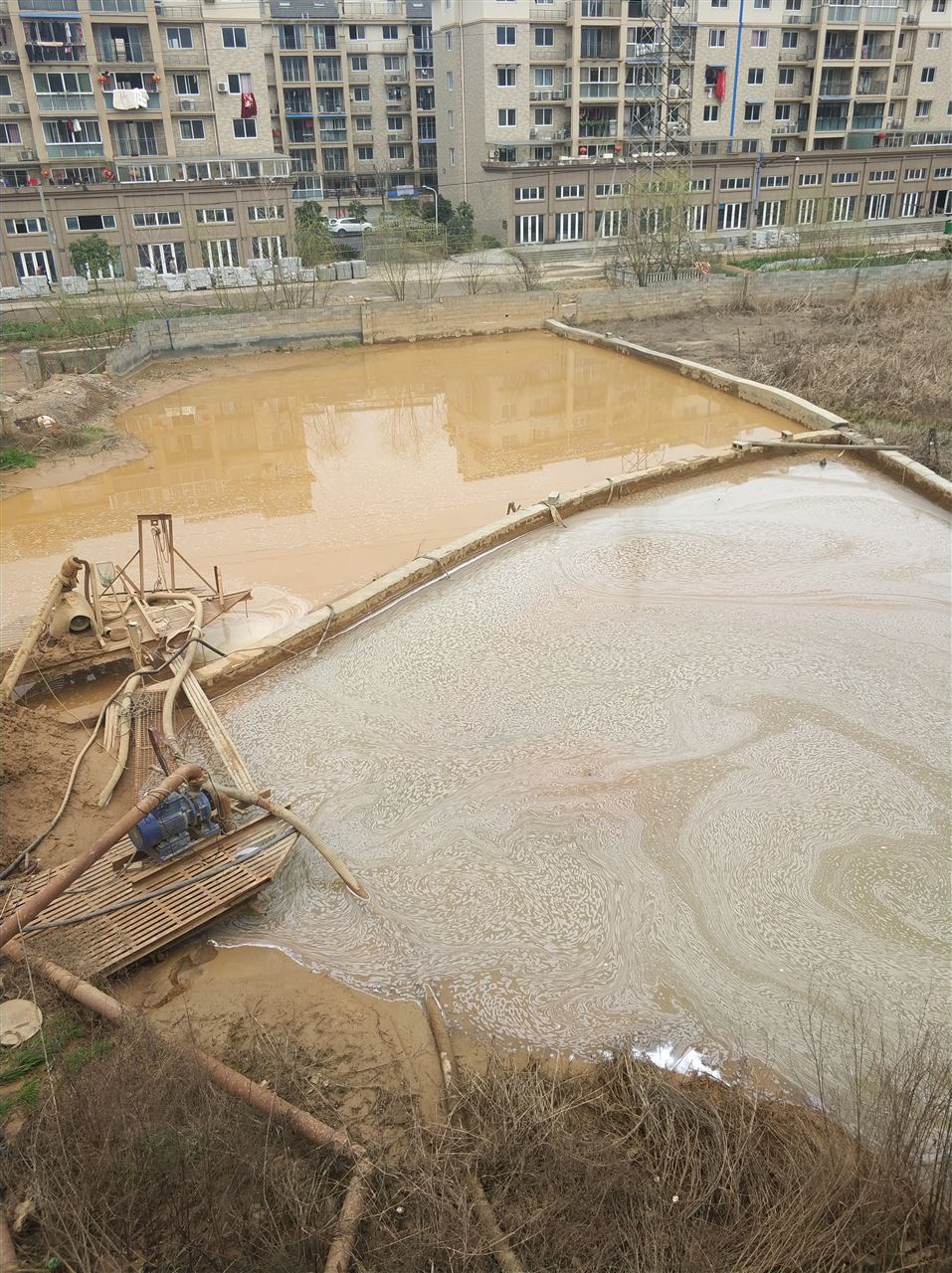乌海沉淀池淤泥清理-厂区废水池淤泥清淤